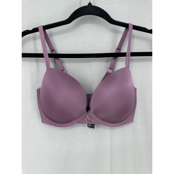 Victorias Secret Bra Womens 32DD Purple Push Up Padded - Picture 1 of 4